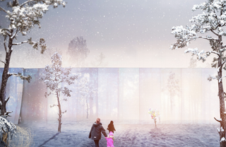 Illustration for article titled Aww, a Bunch of Architects Designed Santa's HQ